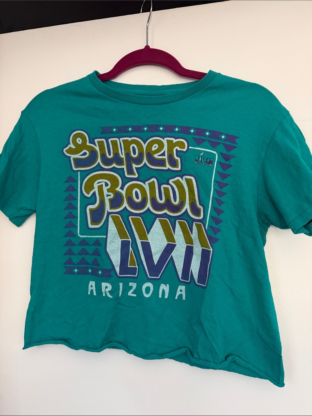 Junk Food Clothing Teal 'Super Bowl' Graphic Tee